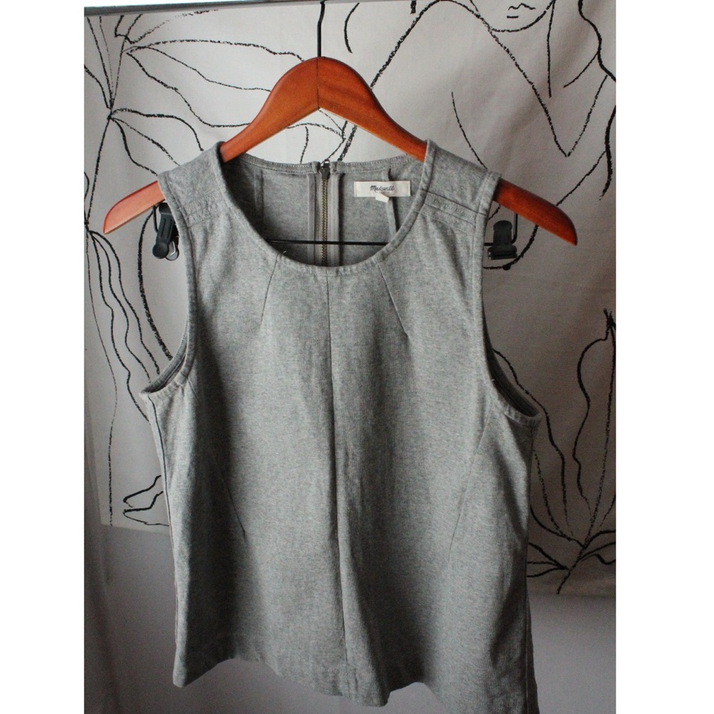 Madewell Heather Gray Tank Top. Size M.